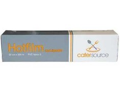 Plėvelė Catersource 29 cm x 300 m 7 my Hotfilm Cut Box su zip pjaustytuvu PVC šampaninė