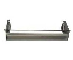 Multi Plėvelės dozatorius I13xP46xA10 cm metalinis pilkas B45 cm ritiniui, 1 vnt./kartoninėje dėžėje