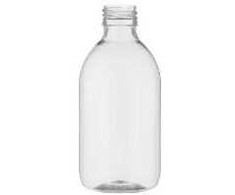 Multi Vaistų buteliukas sirupui 300ml Ø63xH140mm 30% RPET, 160 vnt./dėžėje