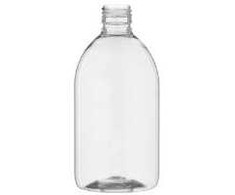 Multi Vaistų buteliukas sirupui Flasker 500ml Ø7xH161mm 30% RPET, 84 vnt./dėžėje