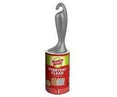 Multi Lipniųjų valymo volelių rinkinys Scotch-Brite Everyday Clean, 30 lapelių/ritinyje, 12 ritinių x 1 vnt./dėžėje