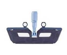 Multi Swep r-Frame mopo kibiro priekinis laikiklis 35 cm plastikinis dvipusis vienkartiniams/dvigubiems mopo galvutėms, 10 vnt./kartoninėje dėžėje