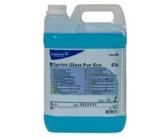 Multi Stiklų valiklis „Sprint Glass Pur-Eco“ su kvapais/dažais, 5 l, mėlynas, 2 vnt. x 5 l/dėž.