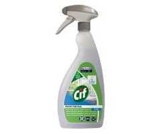 Multi Stiklo valiklis/universalus valiklis Cif Pro Eco Formula paruoštas naudoti skaidrus 750 ml, 6 x 750 ml/kartonas