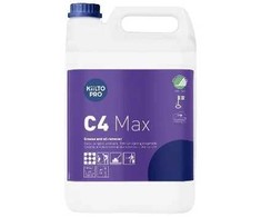 Grindų valymo priemonė giluminiam valymui Kiilto Pro C4 Max 5 l su Swan ženklu, be kvapų, šluostei/putoms/mašinai, 3 x 5 l/kartonas