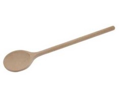 Multi Maisto gaminimo šaukštas 35 cm buko mediena 10 vnt./dėžutėje