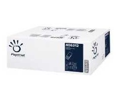 Multi Rankšluosčių lapai Papernet Standard W-Fold 3 sluoksnių L32xW22xD8cm balti, 20 x 115 vnt./kartonas