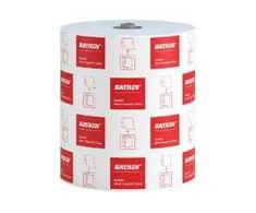 Multi Rankšluostis roll Katrin System M2 2-ply 180 m mėlynas, 6 rolls/carton