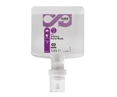 Multi Skystas rankų muilas Sure Antimic Rankų muilas 1,3 l C2C antibakterinis/normalizuojantis kvapą, 4 vnt. x 1,3 l