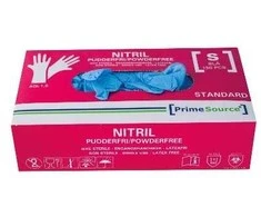 Handske Engangs Prime Source STANDARD str S uden Pudder Nitril AQL 1.5 Blå,150 stk/pk