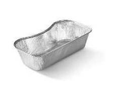 Multi Įdėklo dėklas 400 ml lenkto profilio 174x89/78x41 mm, skirtas „Ready2cook“ aliumininiams dėklams, 6 vnt. x 130 vnt./kartoninėje dėžėje