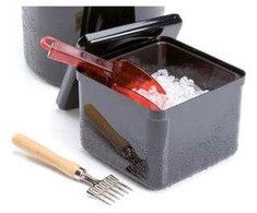 Multi Vienkartinė dubenėlis Isspand 3,4 l, 20x20x17 cm plastikas juoda (vnt.)