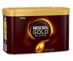 Multi Nescafe Gold Blend N2 tirpi instantiška kava 500g, 6 pakeliai po 500g/dėžėje