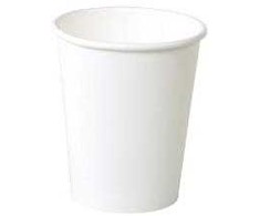 Multi Popierinis kavos puodelis Ø80xH90 mm 25 cl 8 oz vienasluoksnis baltas, 20 vnt. x 50 vnt./kartoninėje dėžėje