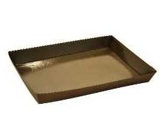 Multi Easy Bake pyrago forma 280x380x45 mm kartonas su PET rudos spalvos – 200 vnt./dėžėje