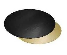 Multi Cake paper Ø240 mm 1100 g juodas/auksinis, 100 pcs/ctn