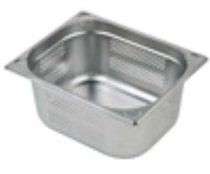 Multi Maisto šildymo indas 1/2 GN 12,5 l 32,5x26,5x20 cm perforuotas nerūdijantis plienas, 6 vnt./pak.