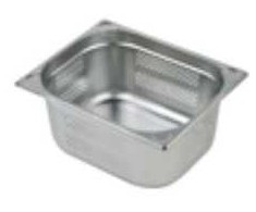 Multi Maisto šildymo indas 1/2 GN 12,5 l 32,5x26,5x20 cm perforuotas nerūdijantis plienas, 6 vnt./pak.