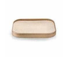 Multi Kartoniniai dangteliai 173x120x10 mm stačiakampiai rudi biologiškai skaidūs kraft/PLA biopadengimas, 6 pak. x 50 vnt./kartonas