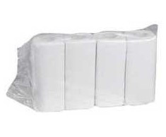 Multi Virtuvės rankšluosčiai Neutral 2 sluoksnių Ø10,5 cm, L18 m x B23 cm, naujos sudėties pluoštas, balti, 8 pak. x 4 ritinėliai/dėžė