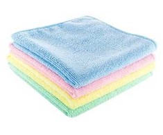 BaByliss Klud Prime Source 40x40 cm Microfiber Grøn,10 stk/pk