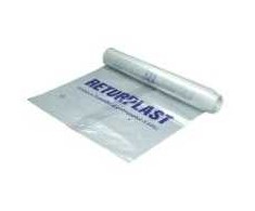 Multi Rišamasis maišas 200 L 850x1600 mm 56 my "Returplast" permatomas, 10 rul. x 10 vnt./kartoninėje dėžėje