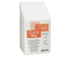Multi Compresinė plėvelė PLUM QuickStop su 2x mažais / 1x dideliais, skirta QuickSafe spintelė, 6 vnt. x 3 rul./dėž.