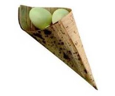 Multi Kūgis/statramstis Ø70 x 130 mm bambukas, 100 vnt./pak.