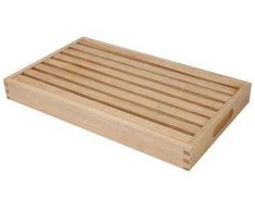 Multi Pjaustymo lenta 52x32x4,5 cm su išimamu įdėklu, para mediena