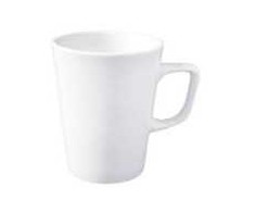Multi Latte puodelis su rankena Superwhite 34 cl Ø8,6xH11 cm porcelianas baltas, 12 vnt./dėžėje