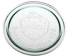 Multi Låg Glas til Patentglas Weck Ø10.8 cm,84 stk/krt