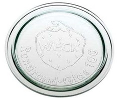 Multi Weck dangtelis Ø6,7 cm patentiniams stiklainiams. Stiklas, 120 vnt./dėž.