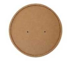 Multi Dangtelis popierinis PE dengtas rudas skirtas sriubos puodeliams 26 ir 32 oz, 500 vnt./kartonas