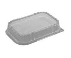Multi „Lid Ready2Cook“ stačiakampis L22,7 x W15,7 x H4,1 cm PET permatomas, 5 pak. x 100 vnt./kartonas