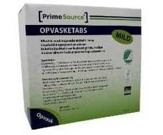 Prime Indaplovės tabletės „Source Mild“ 100 vnt., su „Swan“ ženklu, tirpstančios, dangoms, 100 vnt./pak