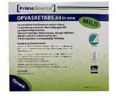 Indaplovės tabletės Prime Source Mild All-In-One 80 vnt. Swan ženklu pažymėtos, tirpios, 80 vnt./pak.