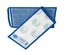 Multi Velcro šluostė Mikro Vision Mop 30 cm mikropluošto Swan pažymėta Mėlyna sausa/šlapia, 5 vnt./pak.