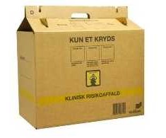 Multi Kartoninė dėžė rizikos atliekoms 500x248x320 mm, 10 vnt./kartoninėje dėžėje