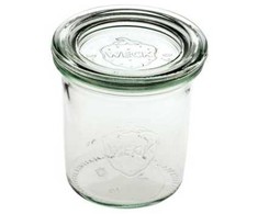 Multi Weck patentiniai stiklainiai 140 ml Ø6.8x7 cm be dangtelio, 48 vnt./dėžėje