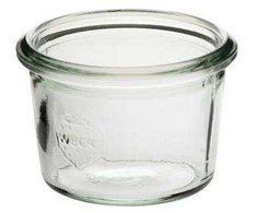 Multi Weck patentinis stiklas 80 ml Ø6,8×4,65 cm be dangtelio, stiklas, 60 vnt./kartone