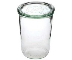Multi Patentglas Weck 850 ml Ø10.8x14.7 cm uden Låg Glas,1 stk