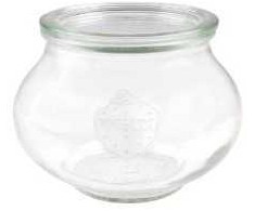 Multi Weck stiklinis indas su patentuotu dangteliu 1062 ml Ø14,4 x H11 cm, 4 vnt./dėžėje