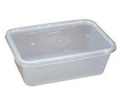 Multi Plastikinis padėklas 750 ml 120x175x58 mm permatomas makaronų dubenėlis su dangteliu, 250 vnt. dėžėje