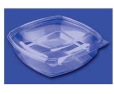 Multi Vienkartinė maisto dėžutė Plastbakke SquarePac 1000 ml 192x190x54 mm su atlenkiamu dangteliu APET permatoma 75 vnt./pak.