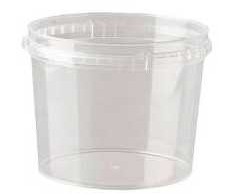 Multi Vienkartiniai plastikiniai puodeliai 800 ml Ø122xH97 mm apvalūs PP permatomi 200 vnt.
