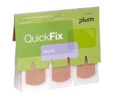 Multi Elastinis pleistras QuickFix papildymas sieniniam dozatoriui 75x25mm, 6 pakeliai x 45 vnt./pak. (45 vnt.)