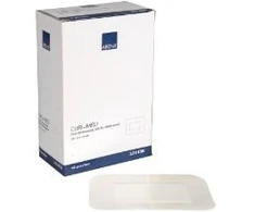 Multi Pleistras pooperacinis skysčiui nepralaidus tvarslas Abena Curi-Med 10x15 cm sterilus baltas | 40 vnt./pak.