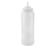 Multi Plastikinis butelis 950 ml B8,5xH26,5 cm su snapeliu/sraigtiniu dangteliu, permatomas