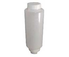 Multi Plastikinis butelis FIFO 710ml Ø7.6xH21cm PE su dangteliu baltas, vnt