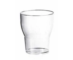Multi Plastikinė stiklinė 20 cl Ø74x90 mm daugkartinio naudojimo polikarbonato, skaidri, 14 vnt. x 8 dėžutėje